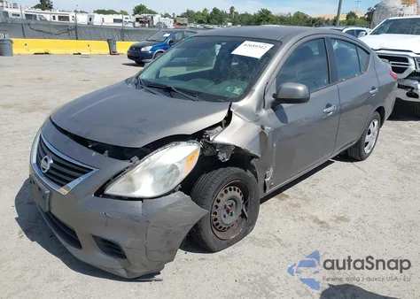 2013 Nissan Versa 1.6 Sv from USA, damaged, VIN 3N1CN7APXDL883734